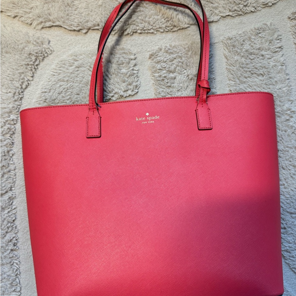kate spade watermelon colored Tote
